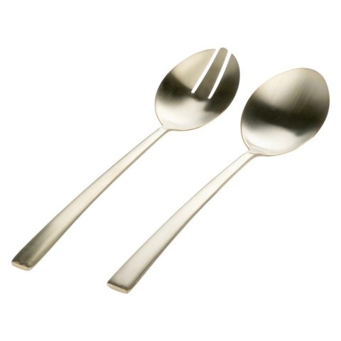 Łyżki do Sałatek Stal Nierdzewna Złote 25 x 5,5 cm 2 Szt. EXCELLENT