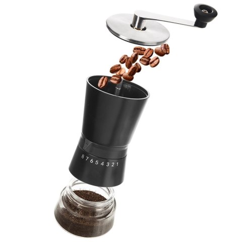 Młynek do Mielenia Ręczny Mechaniczny Tradycyjny Kawy Stalowy ORION 21 cm