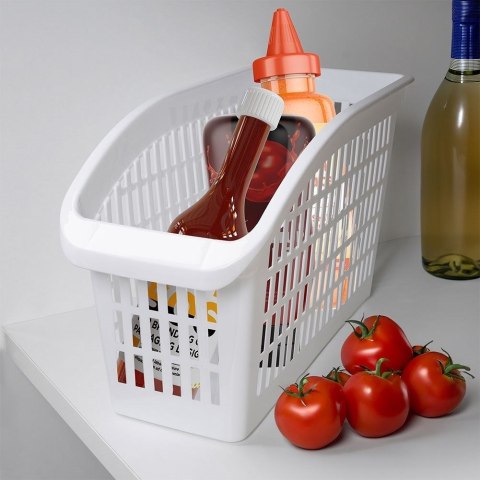 Organizer do Lodówki 29 x 13 x 17 cm Białe Przewiewne EXCELLENT HOUSEWARE