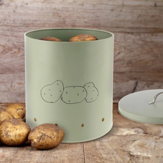 Pojemnik Metalowy na Ziemniaki 8,7 L ORION z Wentylacją 26 x 22,5 cm