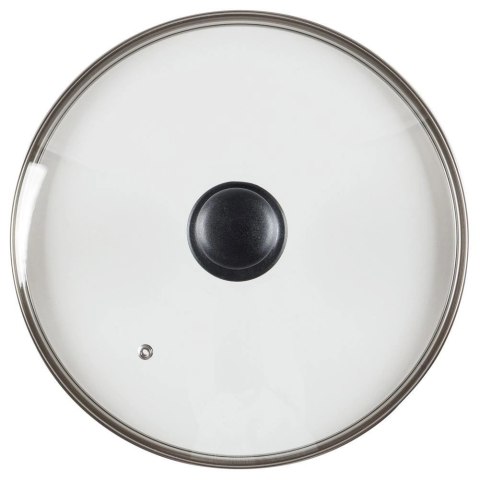 Pokrywka Szklana Żaroodporna Odpowietrznik 28 cm VILDE Zmywarka