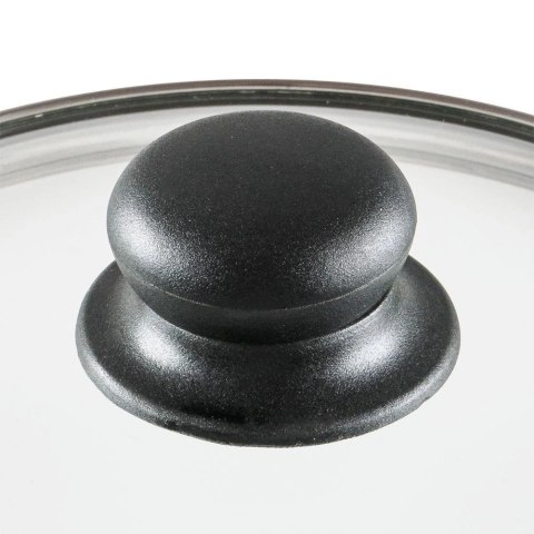 Pokrywka Szklana Żaroodporna Odpowietrznik 28 cm VILDE Zmywarka