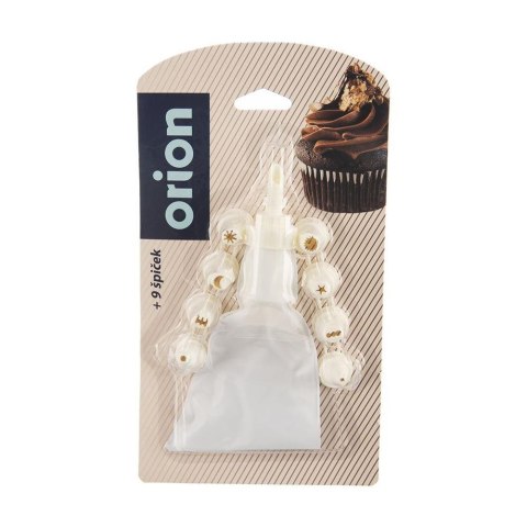 Rękaw Cukierniczy i Tylki Zestaw 10 el. 26 cm Dekoracja ORION