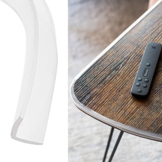 Taśma silikonowa zabezpieczająca kanty narożniki krawędzie transparentna 1m Kik Sp. z o. o. Sp. k.