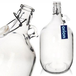 Karafka Butelka ORION 5L Szklana Retro Vintage z Zatrzaskowym Zamknięciem