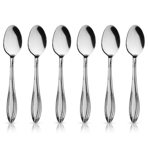Łyżeczki do Kawy Espresso Stal Nierdzewna CONIC 6 Sztuk 12 cm ORION