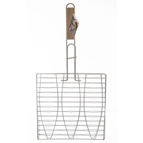 Ruszt do Grillowania Ryb Zamykany Metalowy 3 Ryby 55,5 x 28 cm ORION