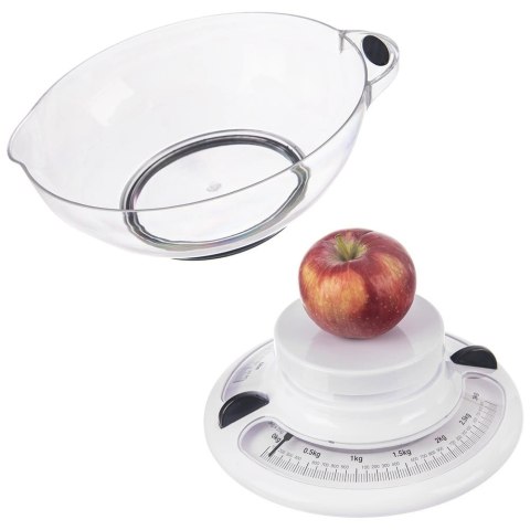 Waga Kuchenna Mechaniczna ze Zdejmowaną Misą do Owoców Warzyw ORION 3 kg