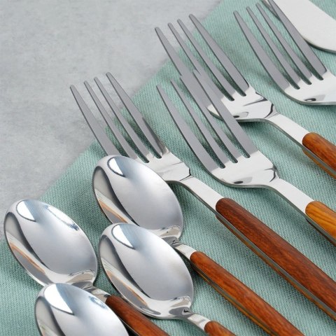 Zestaw Sztućców Stalowych dla 4 Osób Solidne EXCELLENT HOUSEWARE 16 el.