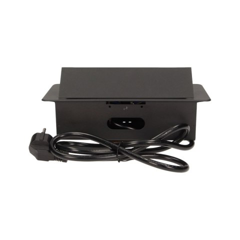 GNIAZDA WPUSZCZANE W BLAT 3X2P+Z PŁ RANT FREZOWANY 1,5M CZAR ORNO