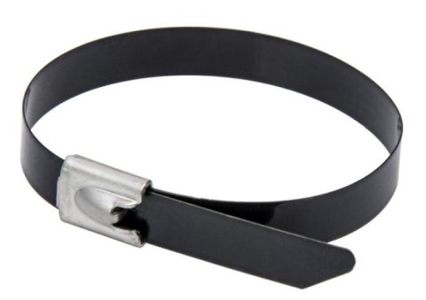STALOWE OPASKI ZACISKOWE POWLEKANE 7.9*360MM SS304 20SZT. DEDRA