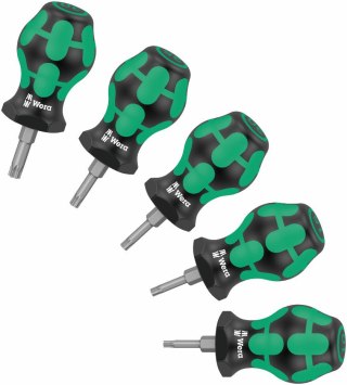 ZESTAW WKRĘTAKÓW TORX STUBBY SET TX 1, 5 CZĘŚĆ WERA