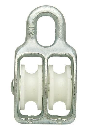 BLOCZEK DO LIN STAŁY PODWÓJNY 25MM UN