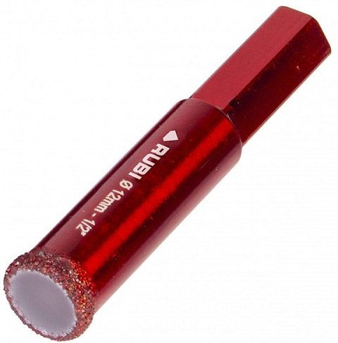 WIERTŁO DIAMENTOWE DRYGRES 4DRILL NA SUCHO FI 12MM RUBI