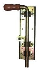 ZASUWA RYGLOWA OCYNKOWANA 200 Z DREWNIANĄ RĄCZKĄ UN