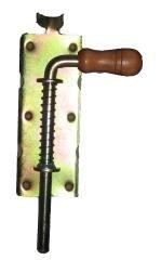 ZASUWA SPRĘŻYNOWA OCYNKOWANA DREWNIANA RĄCZKA 400MM UN