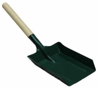 ŁOPATKA WĘGLOWA UCHWYT DREWNIANY DUŻA UN