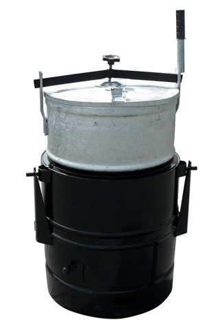 PARNIK Z SZAMOTEM CZARNY 60 L UN