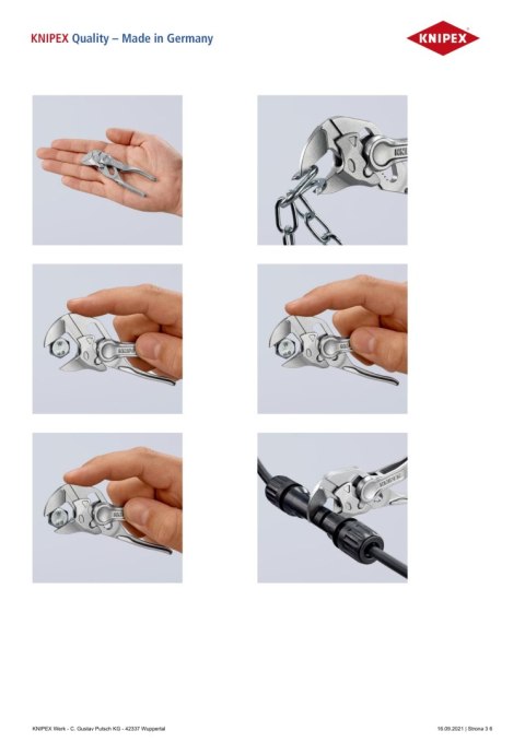 SZCZYPCE-KLUCZ XS KNIPEX