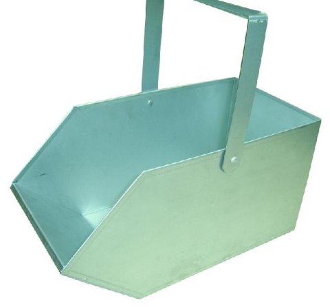 WĘGLARKA METALOWA DUŻA Z BLACHY OCYNKOWANEJ UN