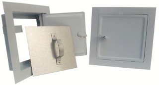 DRZWICZKI KOMINOWE BIAŁE 140*140MM MAŁE UN