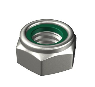 NAKRĘTKA Z WKŁADKĄ OCYNKOWANA DIN 985 KLASA 8.8 M16 UN