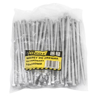 WKRĘT DO DREWNA NA KLUCZ,OCYNKOWANY 82501 5*50MM UN