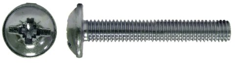 WKRĘT OCYNKOWANY ŁEB PODKŁADKOWY DIN 967 4*20MM UN