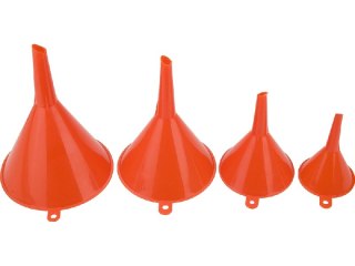 LEJKI PLASTIKOWE 4 SZT 50/75/95/115 TOP TOOLS