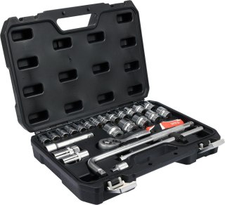 ZESTAW NARZĘDZIOWY 1/2'' 25 CZĘŚCI L YATO