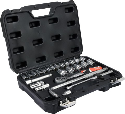 ZESTAW NARZĘDZIOWY 1/2'' 25 CZĘŚCI L YATO