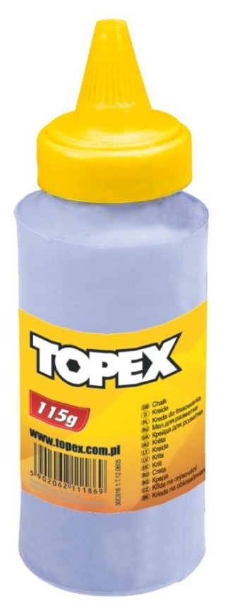 KREDA 115G CZERWONA TOPEX