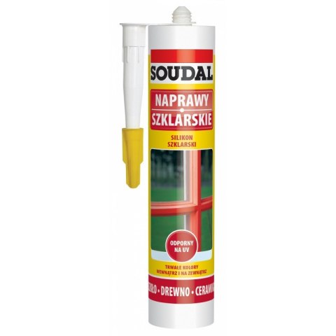 SILIKON SZKLARSKI SOUDAL BEZBARWNY 280ML SOUDAL