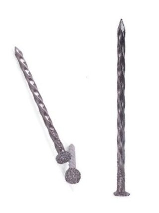 GWOŹDZIE KWADRATOWE SKRĘCANE OCYNKOWANE 3.8*70MM UN