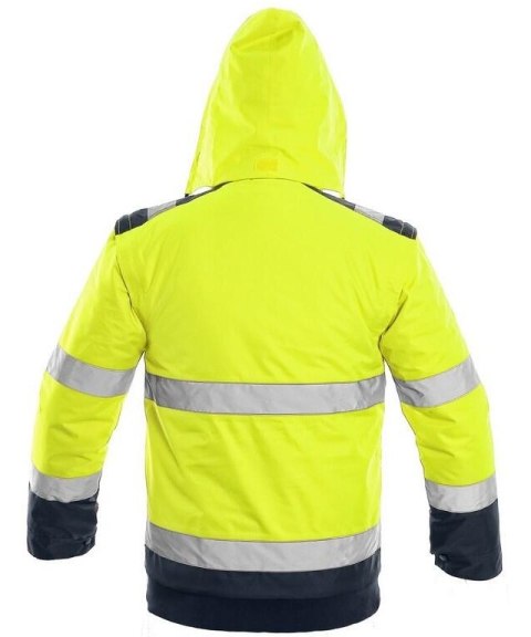 KURTKA OCIEPLANA 2W1 ŻÓŁTA CXS LUTON ROZMIAR XXL CXS