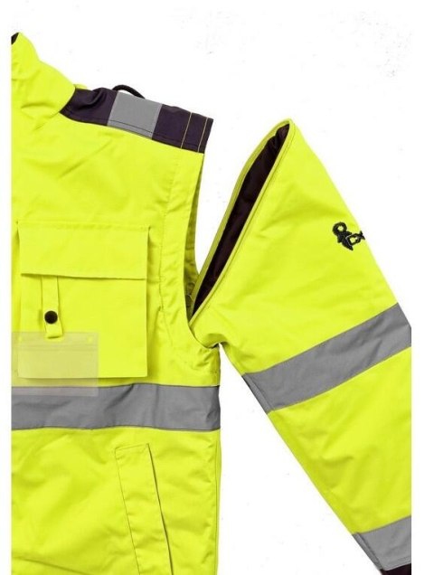 KURTKA OCIEPLANA 2W1 ŻÓŁTA CXS LUTON ROZMIAR XXL CXS