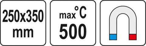 MATA SILIKONOWA DO LUTOWANIA 35*25MM YATO