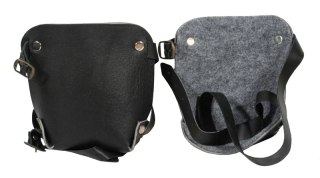 NAKOLANNIKI 2SZT SKÓRZANE PROFIL MAŁY UN