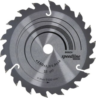PIŁA TARCZOWA H SPEEDLINE 160*2,4*16Z*18 BOSCH