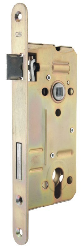 ZAMEK WPUSZCZANY LOB 90MM NA WKŁADKĘ ŻÓŁTY LOB