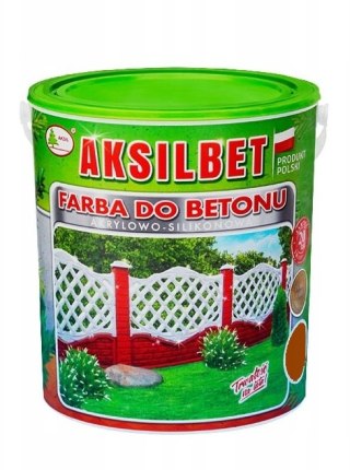 AKSILBET FARBA DO BETONU CZARNY 330 1L AKSILBET