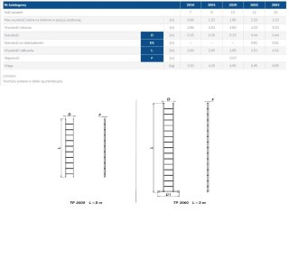 DRABINA ALUMINIOWA OPIERALNA 300CM 10 SZCZEBLI DRABEX