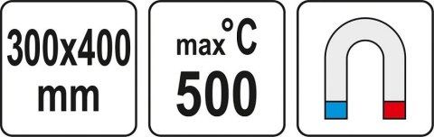 MATA SILIKONOWA DO LUTOWANIA 40*30MM YATO