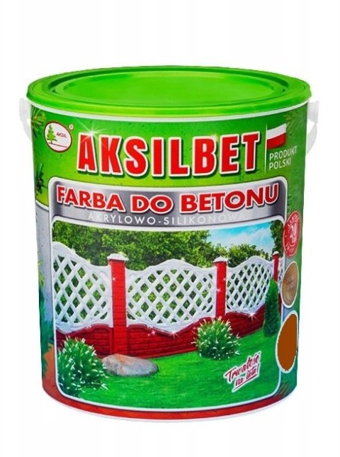 AKSILBET FARBA DO BETONU POPIELATY 1L AKSILBET