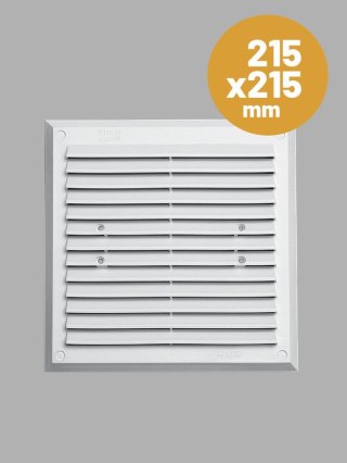 KRATKA WENTYLACYJNA 215*215MM BIAŁA UN