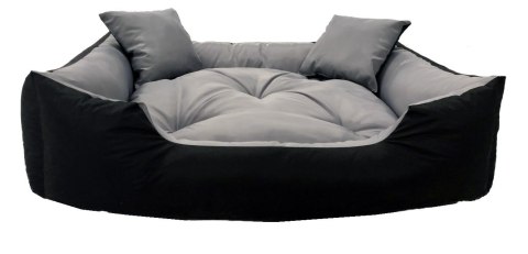 Duże Legowisko Kojec Łóżko Dla Psa Kota 100x75 cm Szare AIO FACTORY SP. Z O.O.