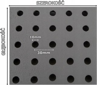 Ruszt ŻELIWNY do Kominka lub Pieca KOMINKOWY 45 x 30 cm Hardtop
