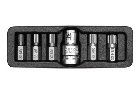 KOMPLET KLUCZY SPECJALNYCH 6CZ SPLINE YATO