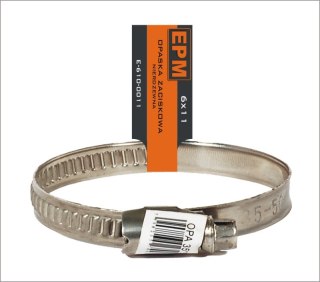 OPASKA ZACISKOWA NIERDZEWNA 140*160MM EPM