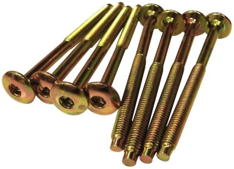 WKRĘT MEBLOWY OCYNKOWANY ŁEB PŁASKI 6*55MM UN